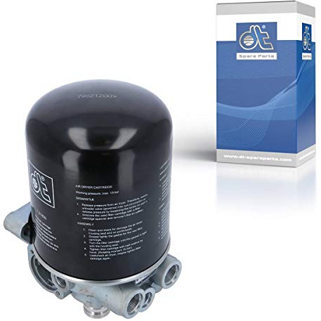 DT Spare Parts Air Dryer without Heating 4.62000 M16 x 1.5, M22 x 1.5, Max. 13 Bar for Truck, Bus