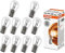10x Osram Original P21/4W 12V BAZ15d 7225 Standard Weiß High Tech Ersatz Halogen Birne für Bremslicht Hecklicht Nebellicht vorne E-geprüft