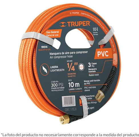 Manguera de PCV para compresor - 5 M