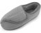 Git-up Pantoufles Diabétiques en Mousse à Mémoire de Forme pour Femmes Arthrite Œdème Chaussons Confortables Réglables Bout Fermé, Gray 9