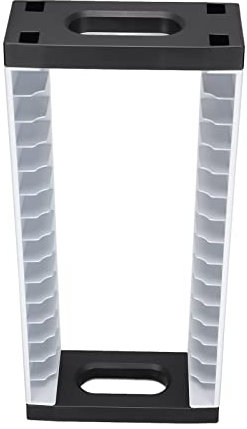 Annadue Spiel-Disc-Halter, Spiel-Disc-Box, Aufbewahrungsregal-Halter für PS5, für , für , Platzsparendes Aufbewahrungsregal für 14 Spiel-Discs