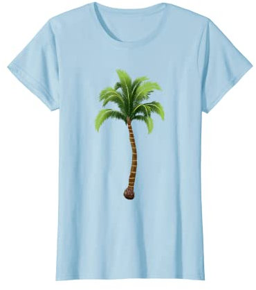 Palm Tree T Shirt for Girls for Fun on the Beach or Strand T-Shirt