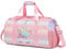 Schwimmtasche Kinder Reisetasche Kinder Sporttasche mit Schuhfach und Nassfach Trainingstasche Weekender Bag Tanztasche