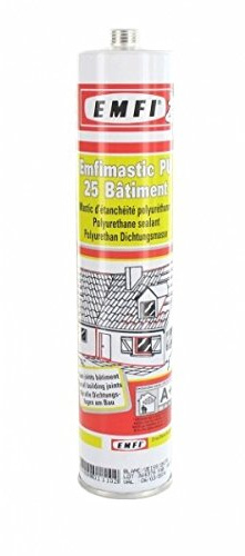 EMFI CWA30002 Mastic polyuréthane PU25 Sable-Cartouche 300 ml-74064HE085