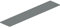 PEKA 100.1180.56 Antirutschmatte Schubladenmatte für Küchenhochschrank Standard/Snello 150mm, Silikon walnussgrau, Silber, KB 150 mm