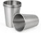 Gteller t de 5 gobelets à pinte en acier inoxydable pour camping en plein air, incassables pour adultes et enfants (600ml)