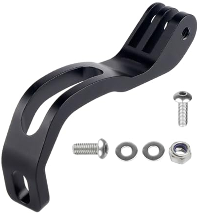 Maciun Flashlight Holder for Bicycle, Bicycle Headlight Bracket for Fork Mount, Bicycle Mounting Bracket, Replacement Bracket for Bicycle, Bicycle Headlight Mounting Base for Front Light