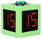 Fockety Würfel-Timer, 4-seitiges Ziffern-LED-Display, Poker-Timer, Shot-Clock mit 5 Helligkeitsstufen, Sekunden-Countdown-Timer mit Piepton-Erinnerung für Poker, (EU-Stecker)