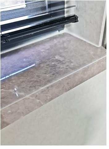 Fensterbank Dekorativer Fensterbank-Schutz, wasserdichter Fensterbank-Brett aus künstlichem Marmor, Fensterbank-Abdeckung für Küche/Restaurants/Geschäfte ( Color : 2# W 15cm/5.9in , Size : L 120cm/47i