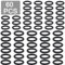 60 Pcs Power Pressure Washer O-Rings Replacement for 1/4 inch, 3/8 inch, M22 Quick Connect Coupler, Power Pressure Washer Hose O-Rings Set for Sealing Maintenance