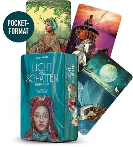Licht und Schatten Taschen-Tarot: 78 Karten mit Begleitbuch