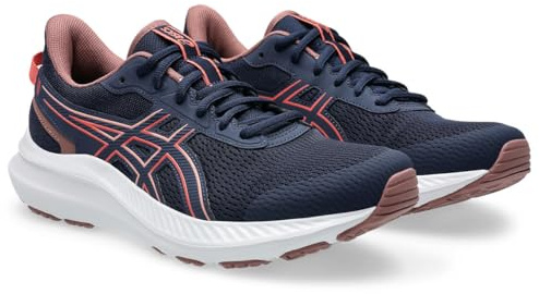 ASICS Damen Jolt 5 Sneaker, Midnight Dark Pink Clay, 39 EU