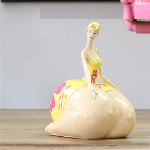 Skulptur Statue Figur Dekor Statue Ornamente Statue Skulptur Skulptur Statue Europäische Tattoo Schönheit Skulptur Abstrakte Körperkunst Statue Mollige Mädchen Figur Mediterrane Ornamente Home Deco-B(