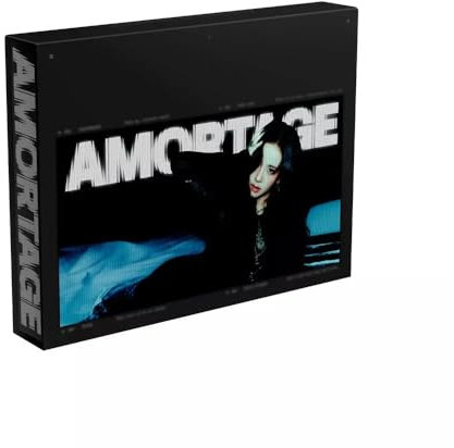 Jisoo Blackpink Mini-Album [AMORTAGE] Exklusive Edition (schwarze Version)