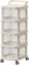 Bedding Home 4 Tier Stackable Storage Drawers | Large Storage Boxes with Lids on Rolling Wheels | Plastic Drawers Cart Unit for Bathroom Kitchen Office (4 Tier)