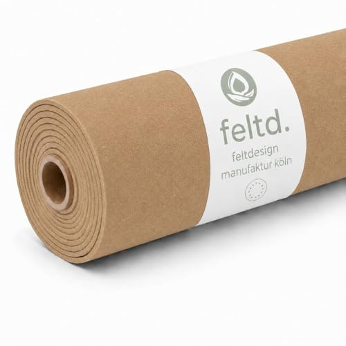 Feltd. rPET-Carpetfilz Meterware, Camel