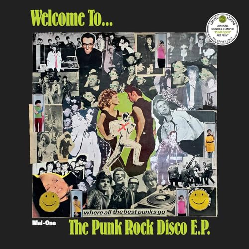 Welcome to... the Punk Rock Disco Ep/Signed & Embossed Art Print