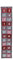 XXL Adventskalender zum Befüllen & Aufhängen aus Filz | Größe 34x166cm | Weihnachtskalender für Kinder & Erwachsene | Geschenk-Kalender mit Säckchen für Präsente & als Weihnachts-Deko |