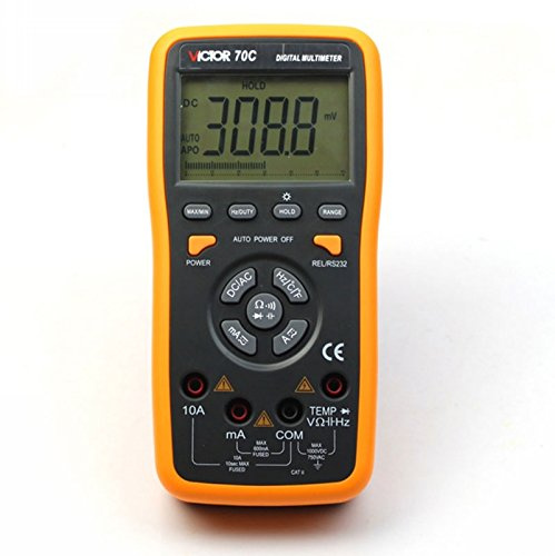 satkit Multimetro Digital autorango Victor 70 C mit Verbindung PC USB