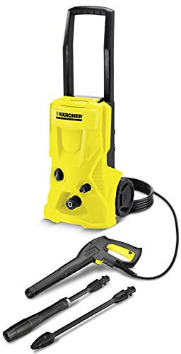 Karcher K4 Basic Hidrolimpiadora de Alta Presión, 1800 W, 130 Bares, 420 L/H, Rendimiento de 30 M²/H