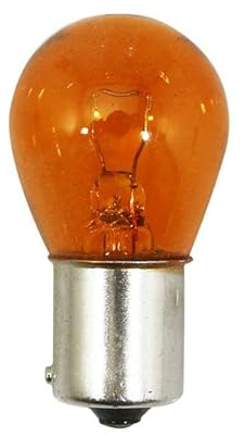 LAMPADINA 12V 21W BA15S ARANCIONE CODA STOP AUTO SFERA LAMPADA LUCE FRENO ESTERNO POSTERIORE INDICATORE LAMPEGGIANTE