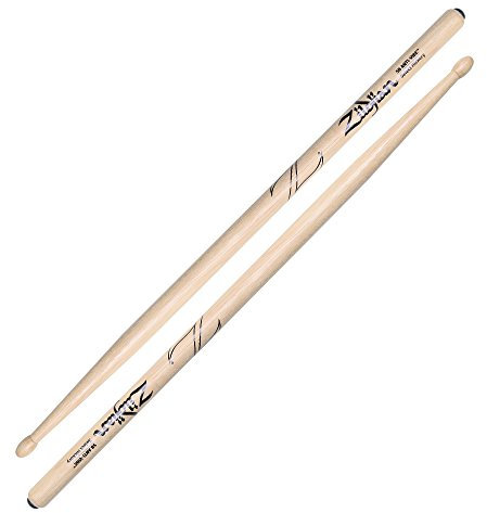 Zildjian 5B Hickory Drumsticks with Anti-Vibe™ - Wood Tip
