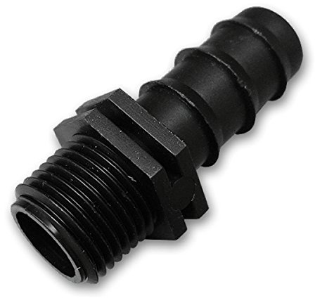 25 Stk Steckverbinder Verbinder Perlschlauch Tropfschlauch 20mm 3/4 0,40?/Stk.