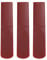 3pcs Altsaxophon Blätter 2.5 Harz Altsaxophon Mundstück Blätter für Alt Saxophon(Rot)