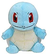Pokemon Center Original Pokemon Fit Squirtle Carapuce Schiggy Plush Peluche Plüschtier