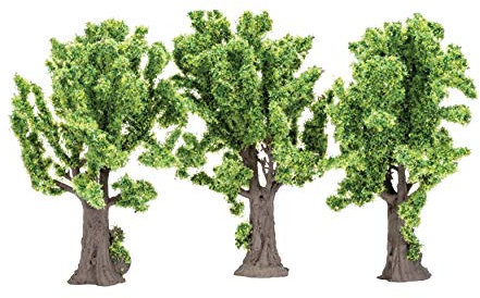 Hornby Skale Scenics Classic Deciduous Maple Trees X 3 Trees 4 for HO Model Layouts R7203