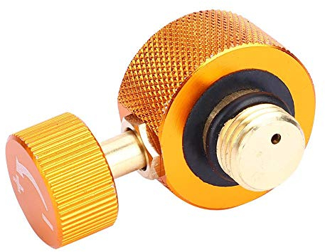 Gasflaschenadapter, Gas Tank Brenner Kopf Adapter Ventil Zubehör für Outdoor Camping Herd
