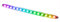 GameMax Viper ARGB Gaming 30cm LED Strip, Spectrum PC Lighting with magnets and Adhesive Tape, 3 Pin Aura Connection, Compatible with Asus Aura and MSI Mystic Light Sync | Black