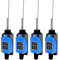 GUUZI 4 Pièces Chat Moustache Flexible Ressort Hélicoïdal Momentané ME8169 Interrupteur de Fin de Course 1NC 1NO 0~250 V/5A