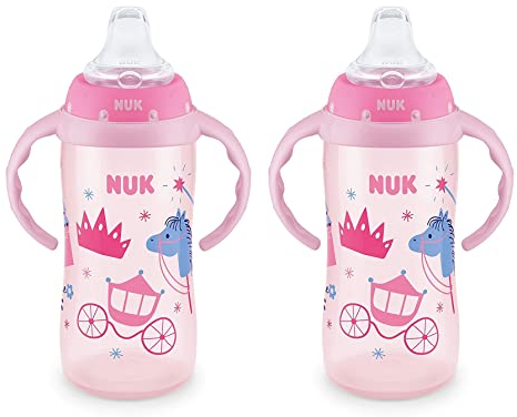 NUK Learner Cup (Large (Pack of 2), Princess)
