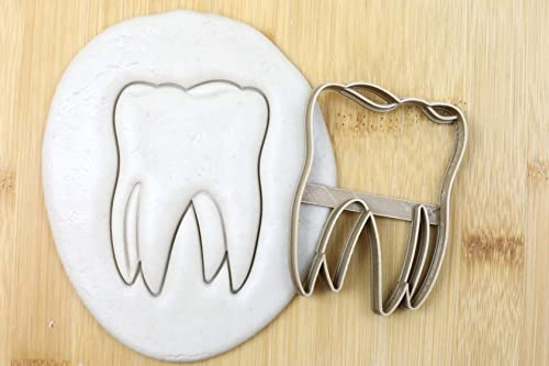 Zähne cookie cutter Fondant Keksstempel/Ausstechform keksausstecher PLA ca.8cm