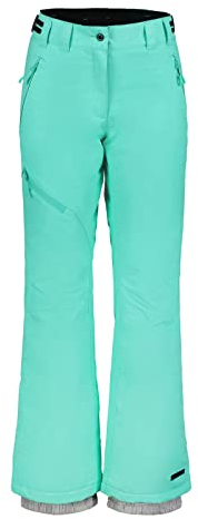 ICEPEAK Damen Skihose Schneehose Snow Pants Curlew, Farbe:Türkis, Artikel:-335 Turquoise, Größe:40, Tuerkis