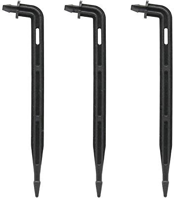 TRENTSNOOK Watering potted plants Watering pot lids 500 Pieces Of 3/5 Mm Hose Interface Curved Arrow Dripper Garden Drip Irrigation Dripper Emitter Water Dripper