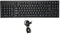 Teclado para Mano Izquierda, Teclado con Cable USB con 2 Sub HUB para Empresas, Diseñadores de Software, Conexión de Cable Micro USB, Tecla Táctil Suave, para Windows XP, 7, 8, 10