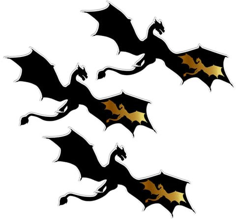 Aufkleber für vierte Flügel, Drachenreiter, Fantasy-Bücher, Buchung, Kindle, Drache, inspirierte Fantasie, lustige, gestanzte, wasserdichte Vinyl-Aufkleber für Schutzhelm, Laptop, Wasserflasche,