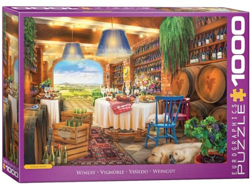 EuroGraphics 1000 Piece Puzzle Winery