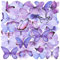 40 x violette Schmetterlings-Aufkleber, Scrapbook-Aufkleber, wasserdicht, für Tagebuch, Laptop, Geschenk, Wasserflasche, Handyhüllen für Erwachsene und Kinder, ästhetisches Handwerk