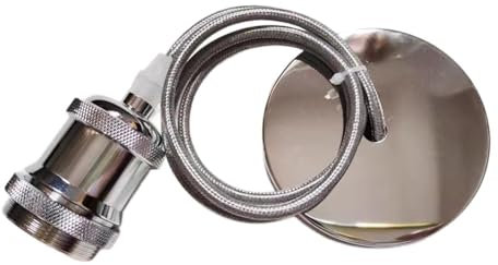 Fenteer Ensemble de Suspension Lumineuse pour Créer Une Ambiance Chaleureuse, Argent