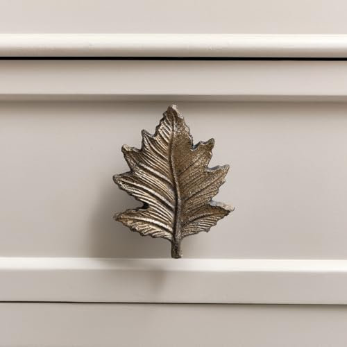 Melody Maison Large Rustic Leaf Drawer Knob