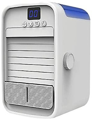 TJHRJTY Aire Acondicionado pequeño Mini Aire Acondicionado de Escritorio con Ventilador Enfriador de Aire con Ventilador frío portátil humidificador Aire Acondicionado