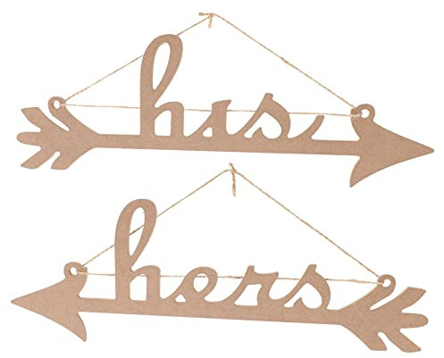 Toyvian 2pièces Panneau Et Mme Pour Mariage Panneau De Mariage à Suspendre Décorations Pour Jeunes Mariés Pour