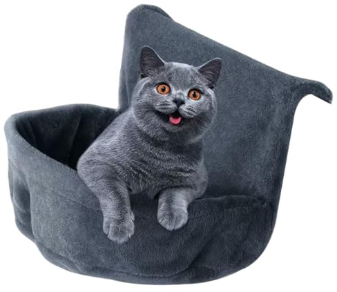 ECVGHD Warm Plush Cats Bed for Heating Soft Hanging Pet Hammock Bed Cats Resting Nest