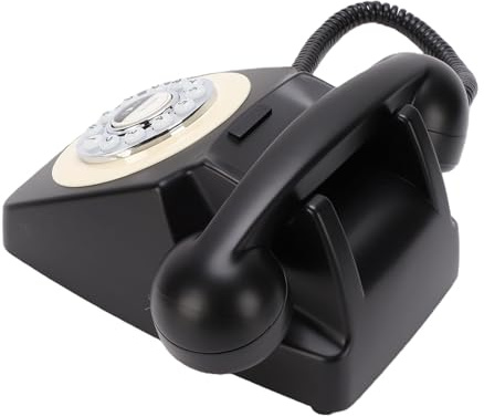 TIKATARER Retro-Bluetooth-Telefon, Kabelloses Vintage-Telefon, Klassisches Schnurlostelefon mit Bluetooth-Lautsprecher, USB-Schnellladung, für Zuhause, Büro und Unternehmen, Ideal für