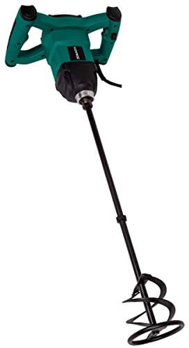 VONROC Miscelatore cemento e malta 1200W. Include frusta da 120x600mm. Velocità variabile, Soft Start. Cavo in gomma da 3 metri