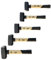 Fäustelhammer Hammer Schlosserhammer 800/1000/1250/1500/2000g 5tlg Set