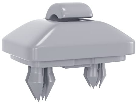 Areyourshop Soporte de clip para visera de coche para A3 A4L A5 Q3 gris